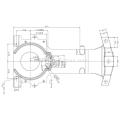 KM871716H02 Lagerondersteuning voor Kone MX18 Motors